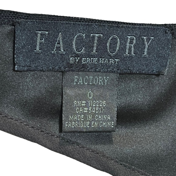 Factory by Erik Hart Black Shear Bodycon Dress - Picture 9 of 13